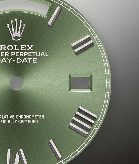 Day-Date 40 White gold Ref# 228349RBR-0030