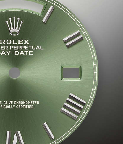 Day-Date 40 White gold Ref# 228349RBR-0030
