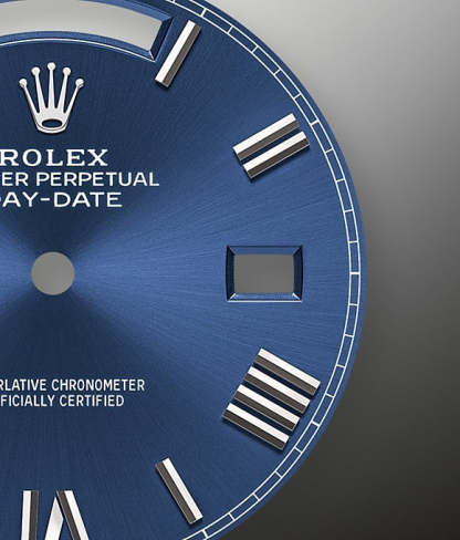 Day-Date 40 White gold Ref# 228349RBR-0005