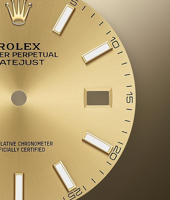 Datejust 41 Oystersteel and yellow gold Ref# 126333-0009