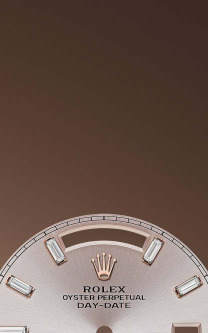 Day-Date 40 Everose gold Ref# 228345RBR-0007