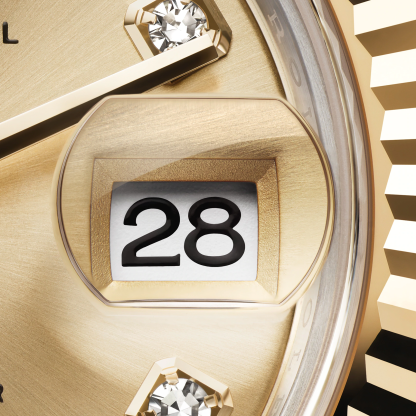 Lady-Datejust 28, Oystersteel and 18k Yellow Gold, Ref# 279173-0011