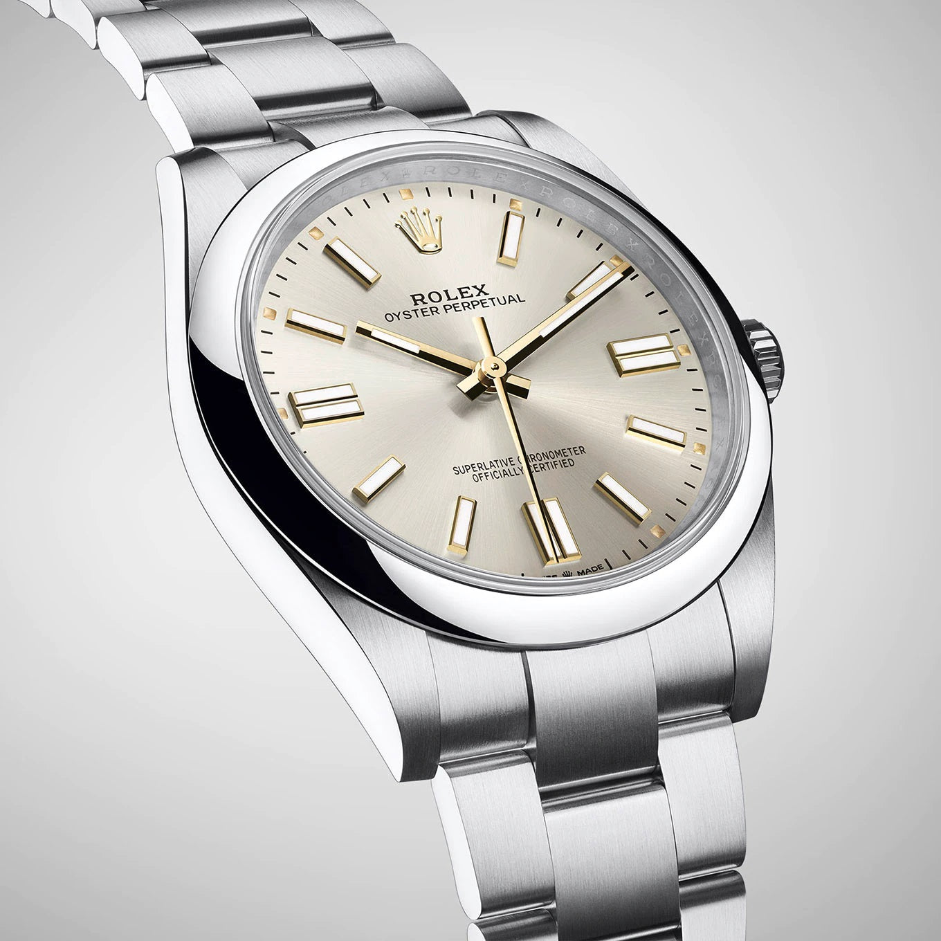 Oyster Perpetual 41 Oystersteel Ref# 124300-0001