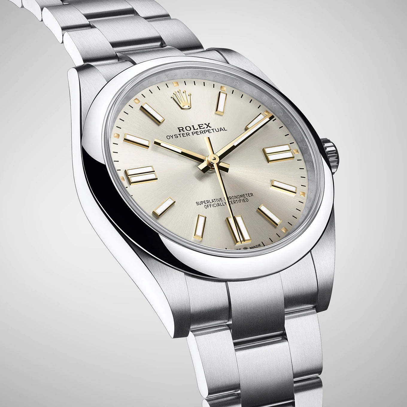 Oyster Perpetual 41 Oystersteel Ref# 124300-0001