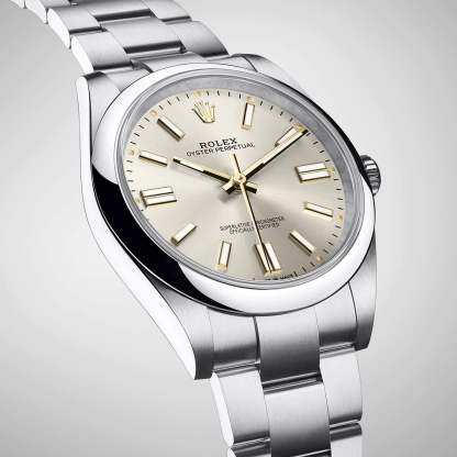 Oyster Perpetual 41 Oystersteel Ref# 124300-0001