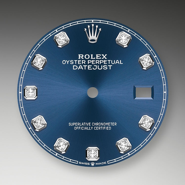 Datejust 36, Stainless Steel and 18k White Gold, 36mm, Ref# 126234-0038