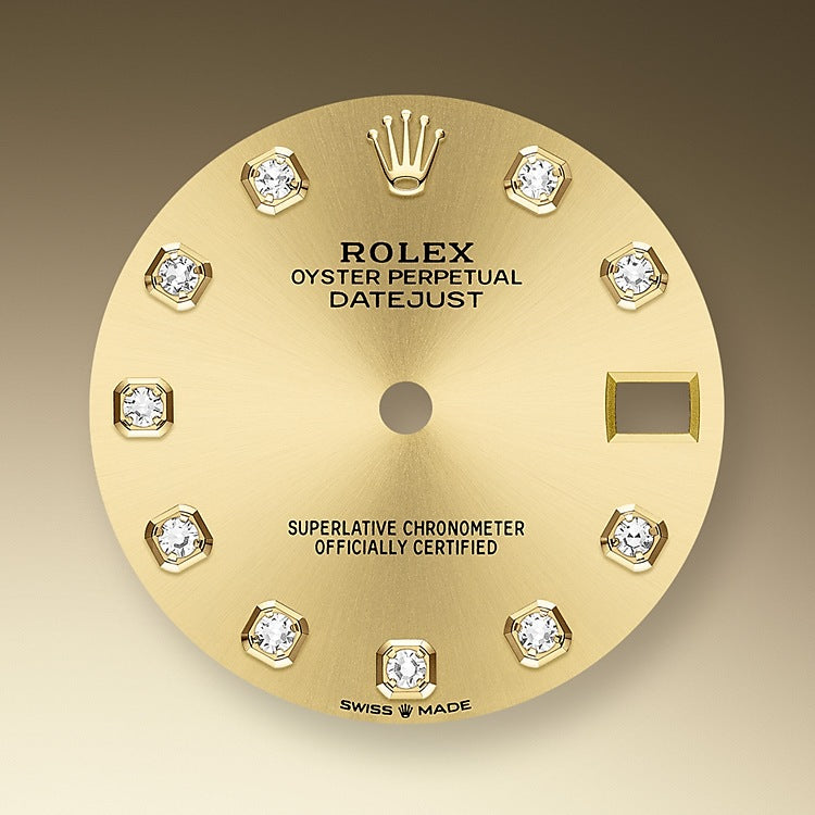 Datejust 31, 18kt Yellow Gold, Ref# 278288RBR-0005