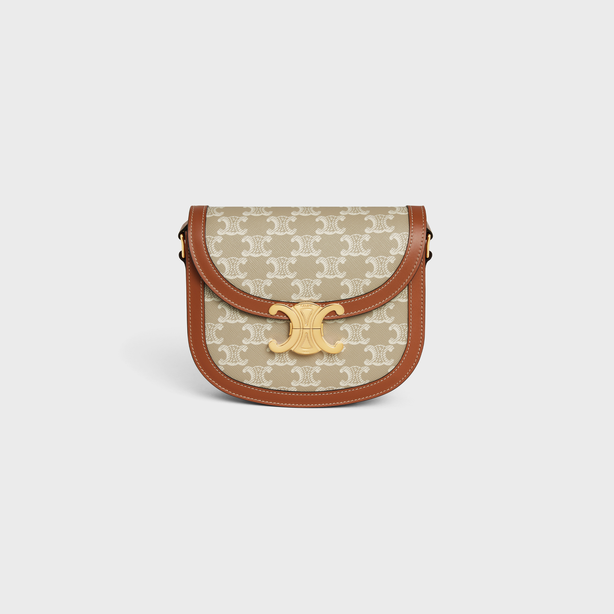 BESACE CLEA in Triomphe Canvas and calfskin