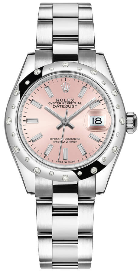 Datejust 31 Pink Dial Automatic Women's Watch 278344RBR-0015