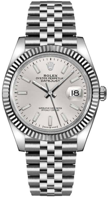 Datejust 36 Silver Dial Jubilee Bracelet 126234-0013