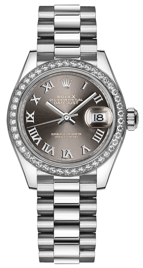 Lady-Datejust 28 Platinum Women's Watch 279136RBR-0010