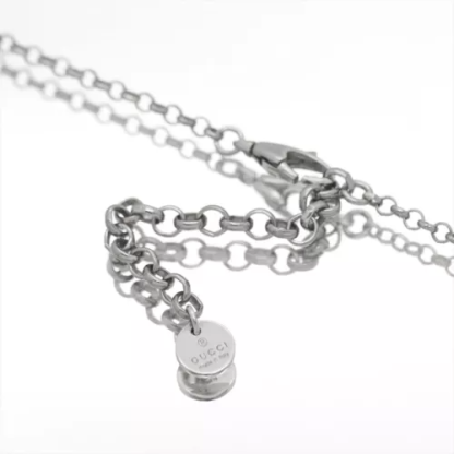 ADJUSTABLE GHOST NECKLACE 45/50 CM REAL SILVER BLACK YELLOW YBB459359002