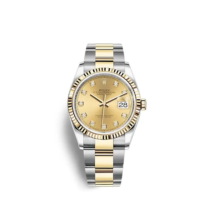 LOVE BRACELET, CLASSIC MODEL, 4 DIAMONDS & DATEJUST 36