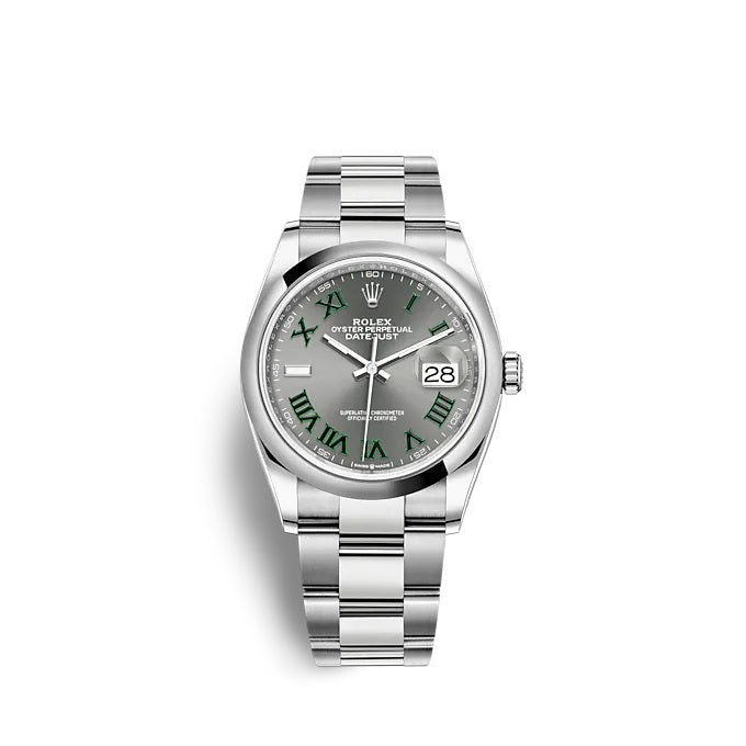Datejust 36 Oystersteel Ref# 126200-0018
