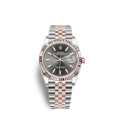 Datejust 36 Oystersteel and Everose gold Ref# 126231-0013