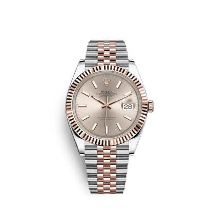 Datejust 41 Oystersteel and Everose gold Ref# 126331-0010