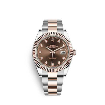 Datejust 41 Oystersteel and Everose gold Ref# 126331-0003