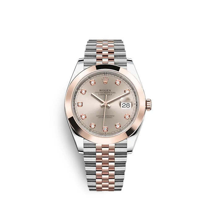 Datejust 41 Oystersteel and Everose gold Ref# 126301-0008