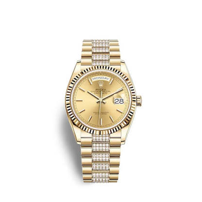 Day-Date 36 Yellow gold Ref# 128238-0046