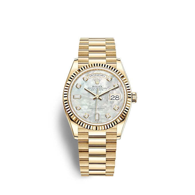 Day-Date 36 Yellow gold Ref# 128238-0011