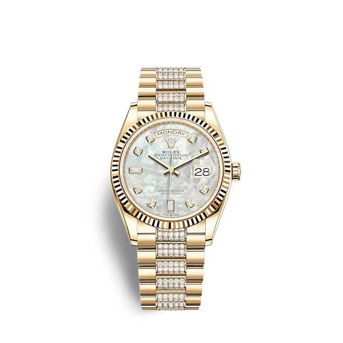Day-Date 36 Yellow gold Ref# 128238-0032