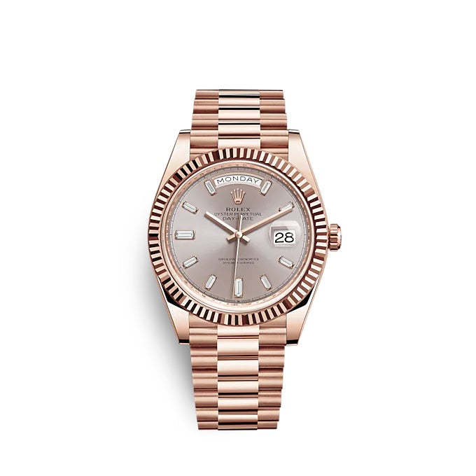 Day-Date 40 18 ct Everose gold Ref# 228235-0004