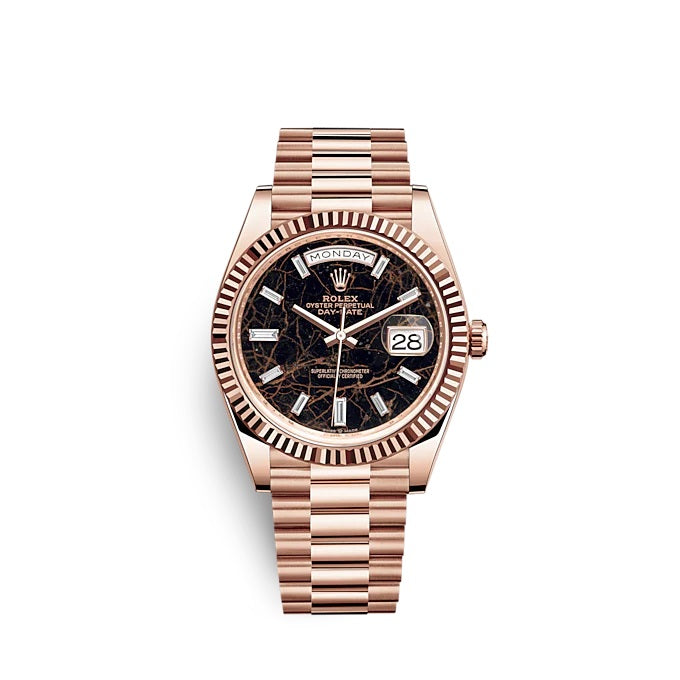 Day-Date 40 Everose gold Ref# 228235-0045