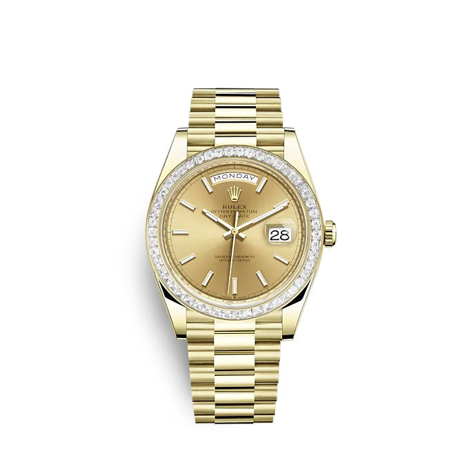 Day-Date 40 Yellow gold Ref# 228398TBR-0007