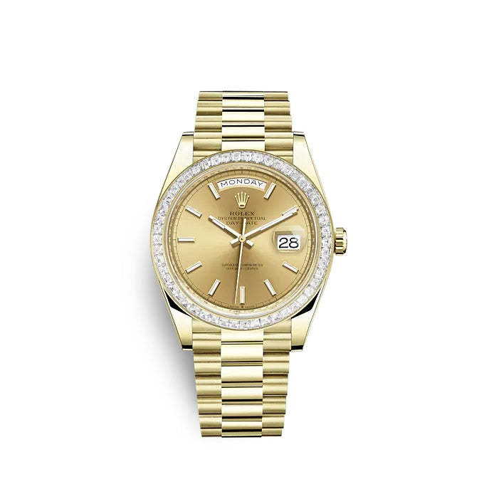 Day-Date 40 Yellow gold Ref# 228398TBR-0007