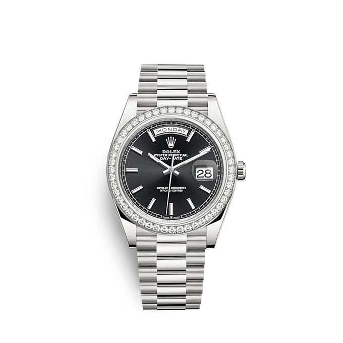 Day-Date 40 White gold Ref# 228349RBR-0002