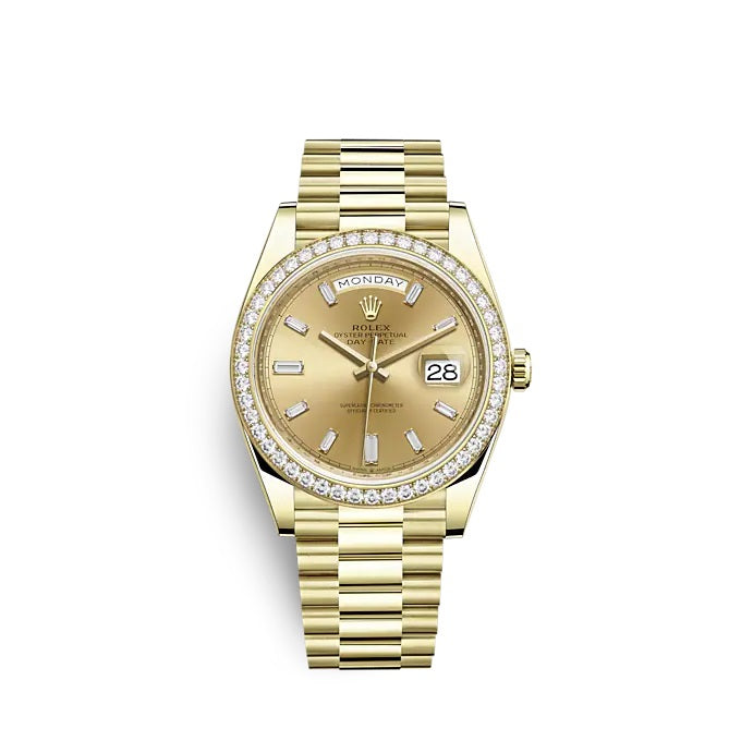 Day-Date 40 Yellow gold Ref# 228348RBR-0002