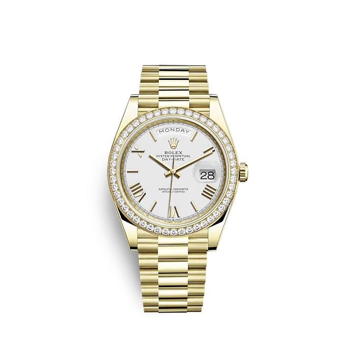 Day-Date 40 Yellow gold Ref# 228348RBR-0034