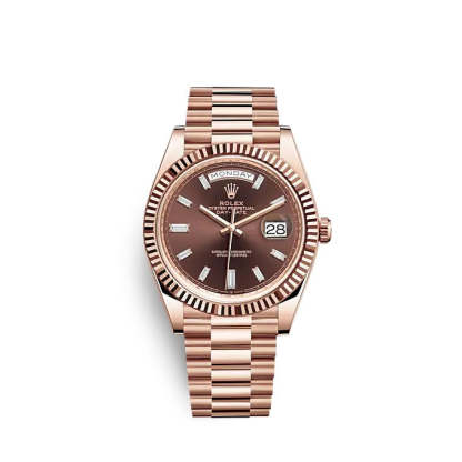 Day-Date 40 18 ct Everose gold Ref# 228235-0003