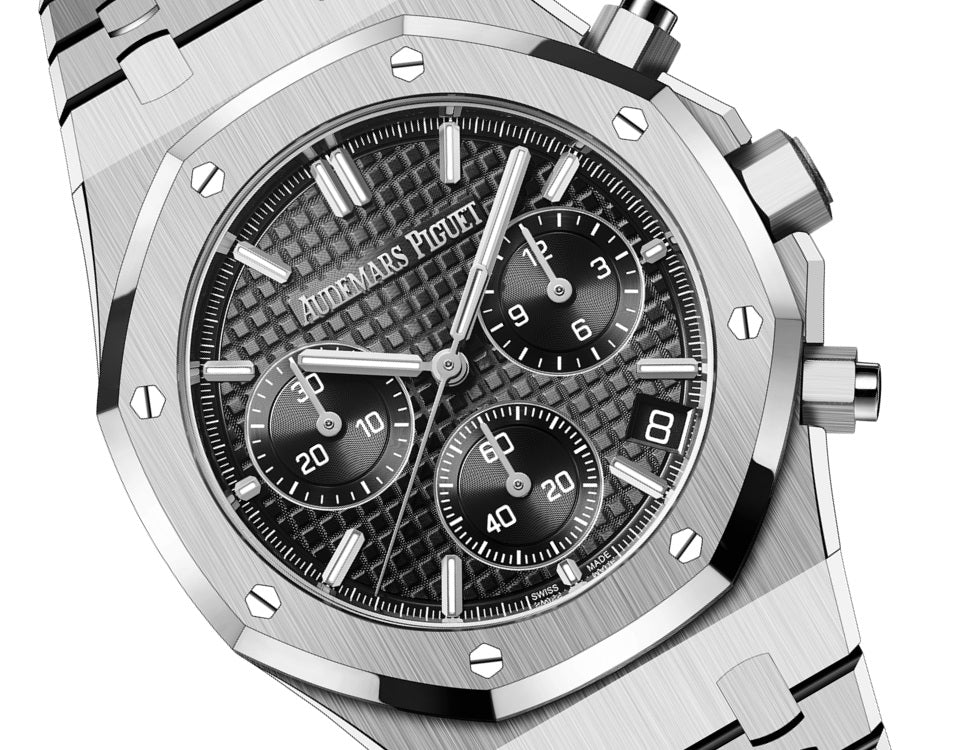 Royal Oak SELFWINDING CHRONOGRAPH "50TH ANNIVERSARY" Ref# 26240ST.OO.1320ST.02