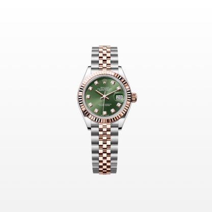 Lady-Datejust  Oyster, 28 mm, Oystersteel and Everose gold  Reference 279171