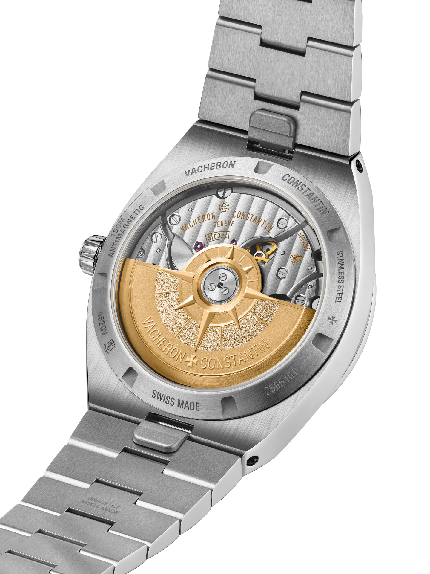 Overseas self-winding 4520V/210A-B126 41 mm Steel