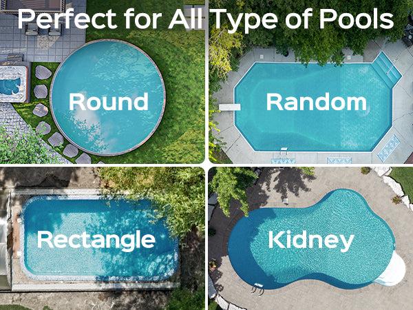(2025 Upgrade) WYBOT C1 Robotic Pool Cleaner for In Ground Pools up to 65 FT in Length, 150mins Runtime, Cordless Pool Vaccum with Wall Climbing Function