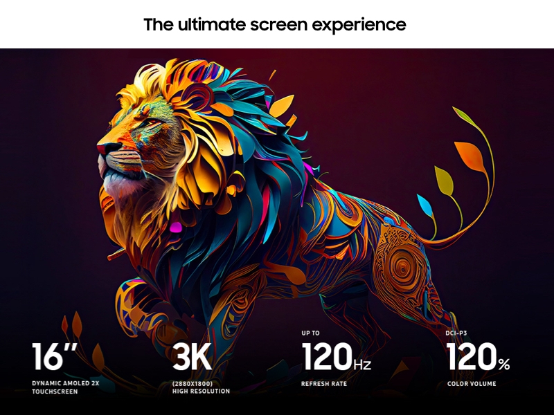 Galthtaxy Book4 Ultra Windows 11 Home  | 16GB (RAM) + 1TB (SSD) | Moonstone Gray