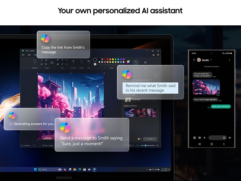 Galthtaxy Book4 Ultra Windows 11 Home  | 16GB (RAM) + 1TB (SSD) | Moonstone Gray