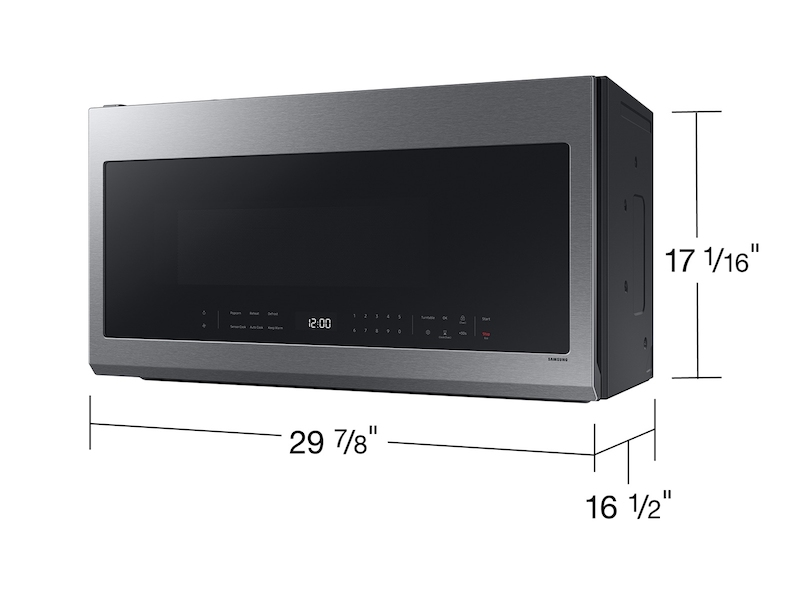2.1 cu. ft. Over-the-Range Microwave with Wi-Fi in Fingerprint Resistant Stainless Steel