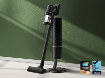 Bespoke Jet™ AI Cordless Stick Vacuum with All-in-One Clean Station® in Satin Black