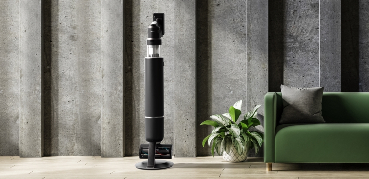 Bespoke Jet™ AI Cordless Stick Vacuum with All-in-One Clean Station® in Satin Black