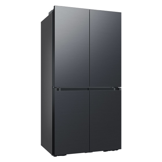 Bespoke 4-Door Flex™ Refrigerator (29 cu. ft.) with AI Family Hub™+ and AI Vision Inside™ in Stainless Steel
