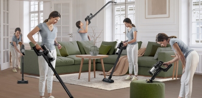 Bespoke Jet™ AI Cordless Stick Vacuum with All-in-One Clean Station® in Satin Black