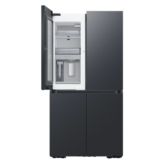 Bespoke 4-Door Flex™ Refrigerator (29 cu. ft.) with AI Family Hub™+ and AI Vision Inside™ in Stainless Steel