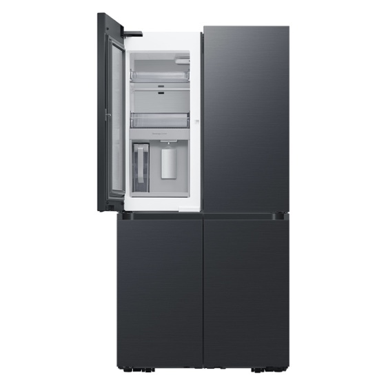 Bespoke 4-Door Flex™ Refrigerator (29 cu. ft.) with AI Family Hub™+ and AI Vision Inside™ in Stainless Steel