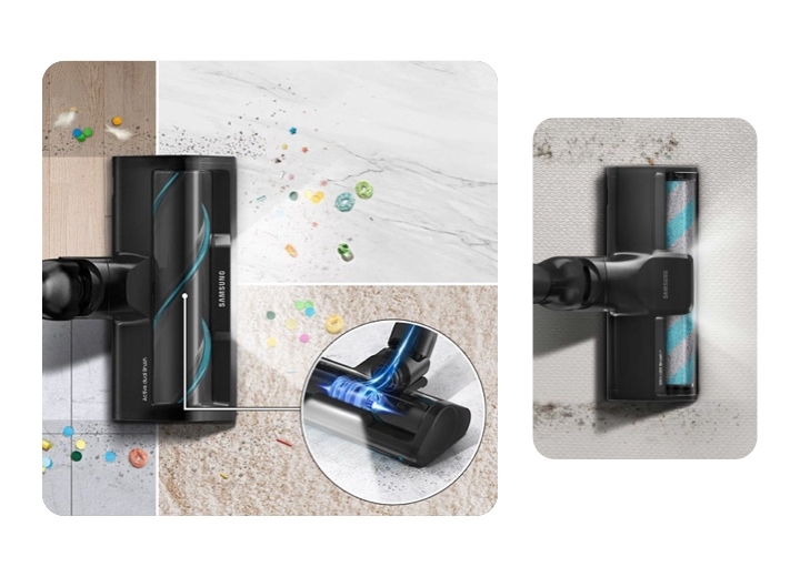 Bespoke Jet™ AI Cordless Stick Vacuum with All-in-One Clean Station® in Satin Black