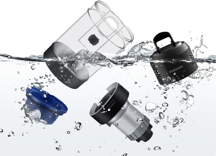 Bespoke Jet™ AI Cordless Stick Vacuum with All-in-One Clean Station® in Satin Black