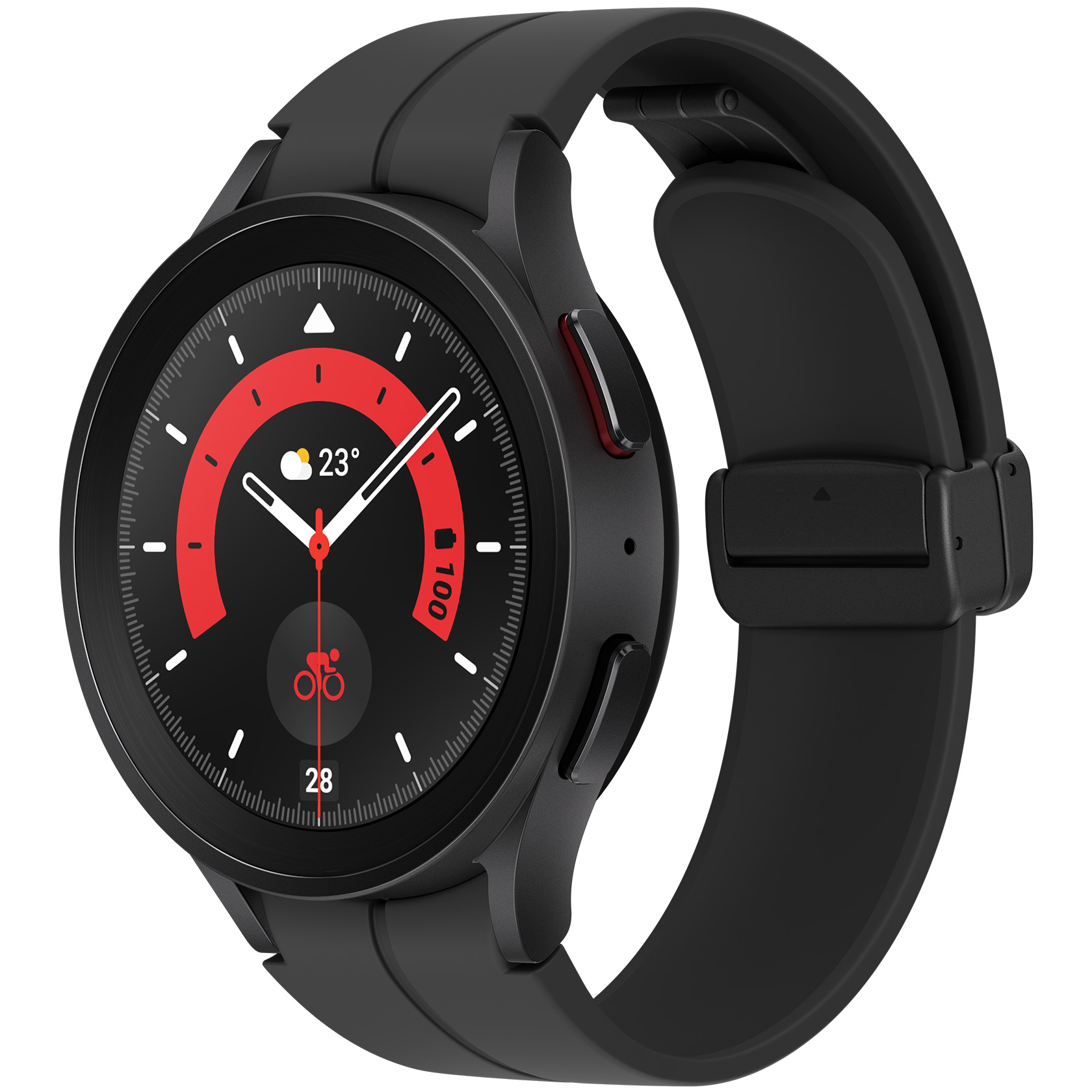 Samthtsung  Galthtaxy Watch5 45mm LTE, GPS, 16 Gb, Bluetooth 5.2, Plata