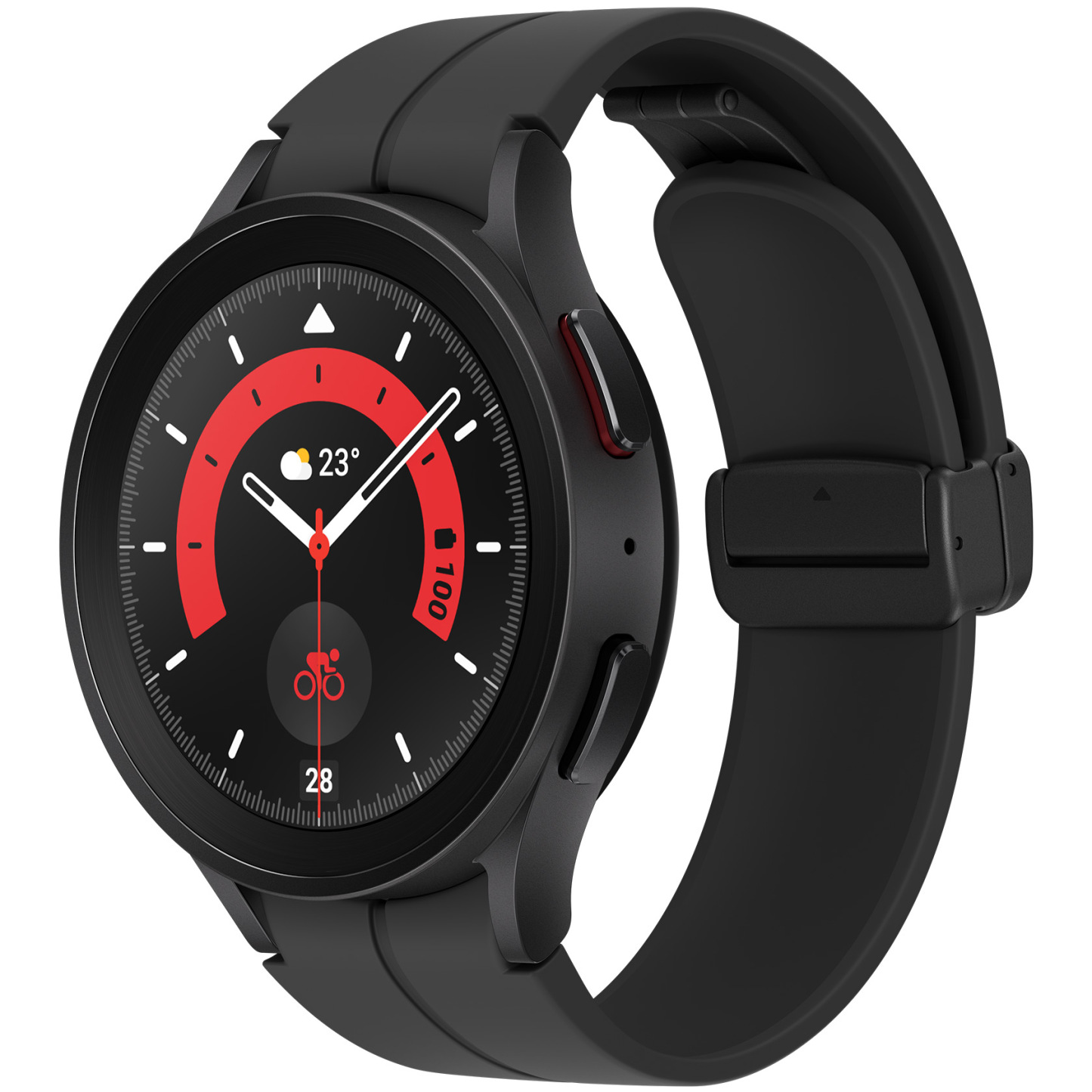 Samthtsung  Galthtaxy Watch5 45mm LTE, GPS, 16 Gb, Bluetooth 5.2, Plata